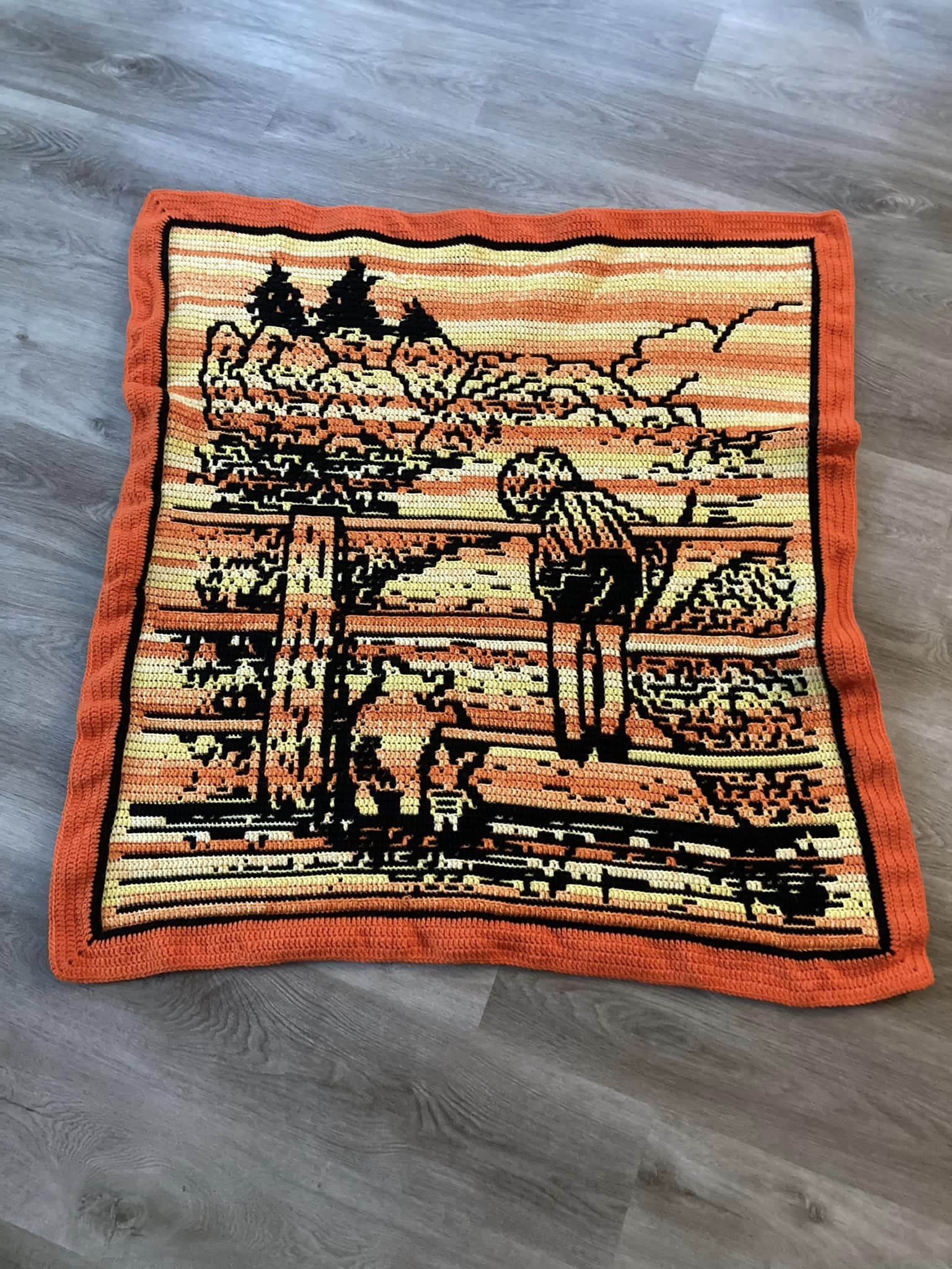 Classic Pooh - On the Bridge Mosaic Crochet Pattern - Image 8