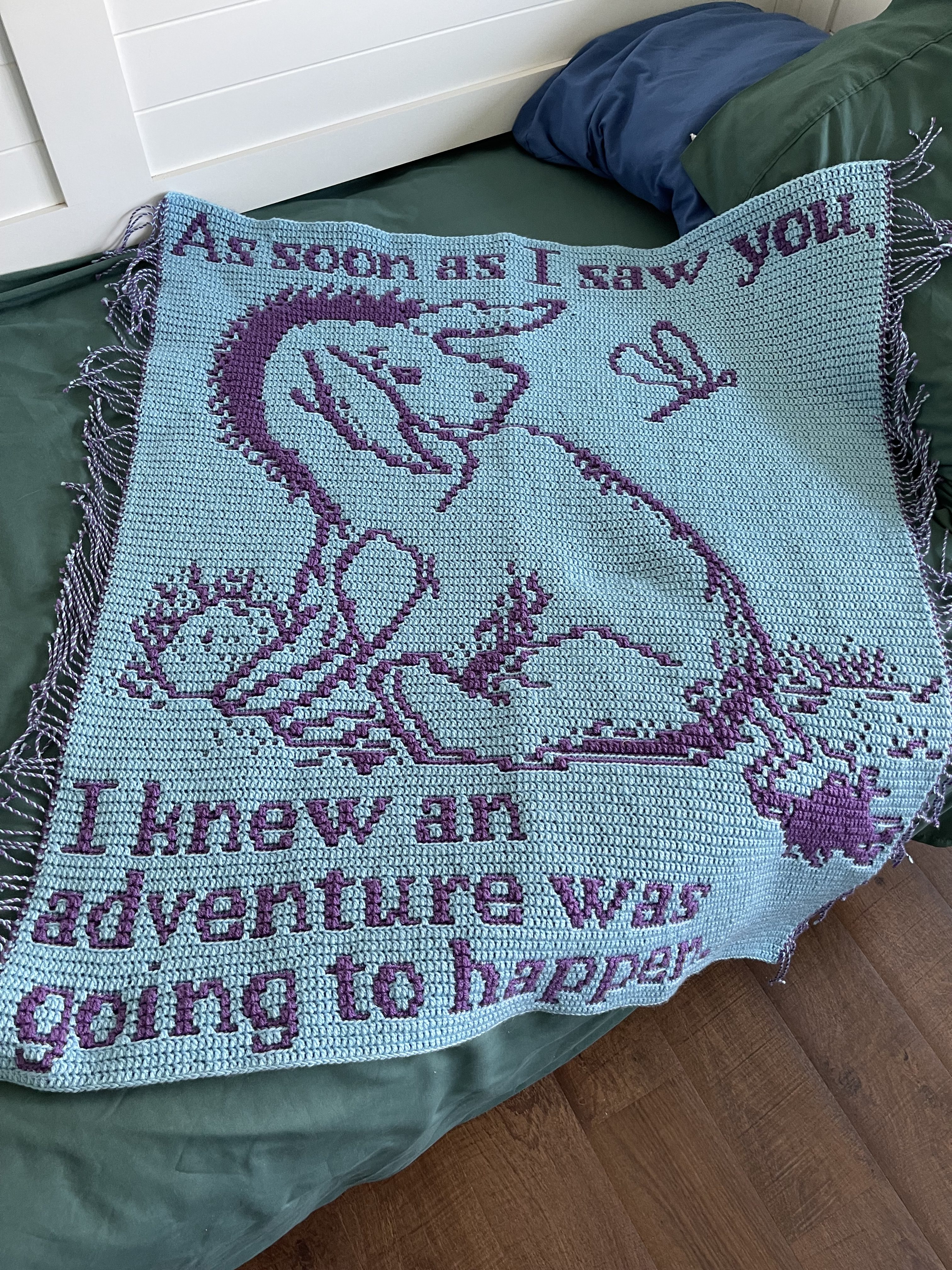Classic Pooh - Eeyore's Adventure Mosaic Crochet Pattern - Image 4
