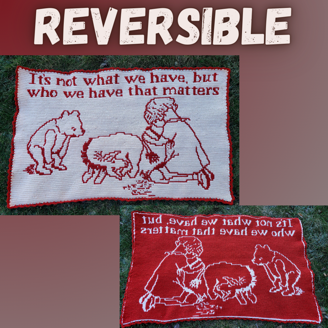 Classic Pooh - Who We Have Mosaic Crochet Pattern - Image 2