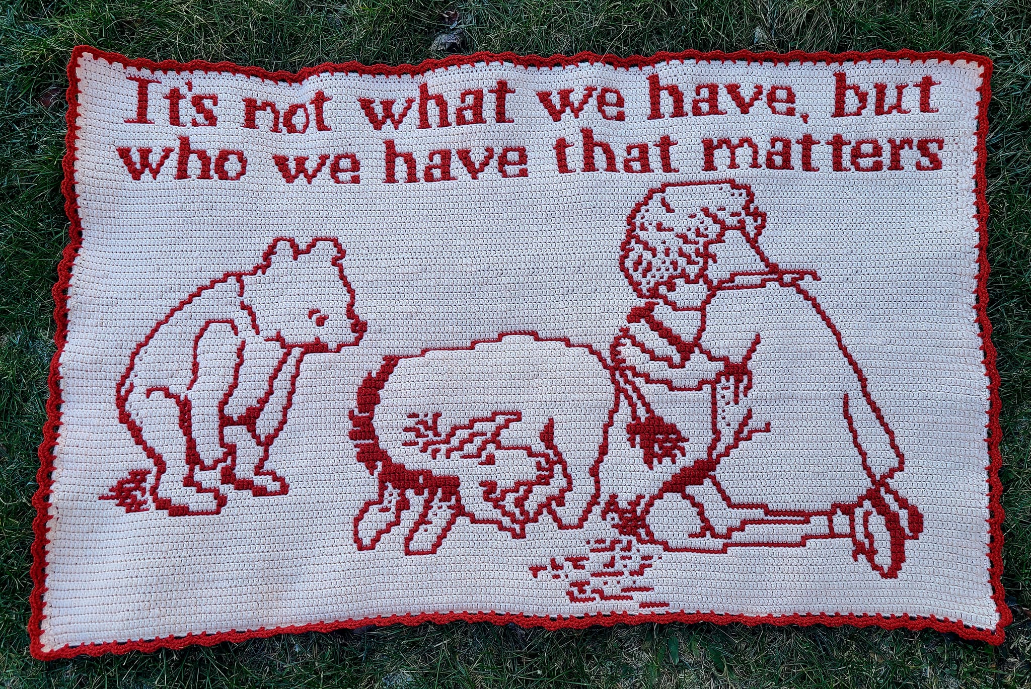 Classic Pooh - Who We Have Mosaic Crochet Pattern - Image 9