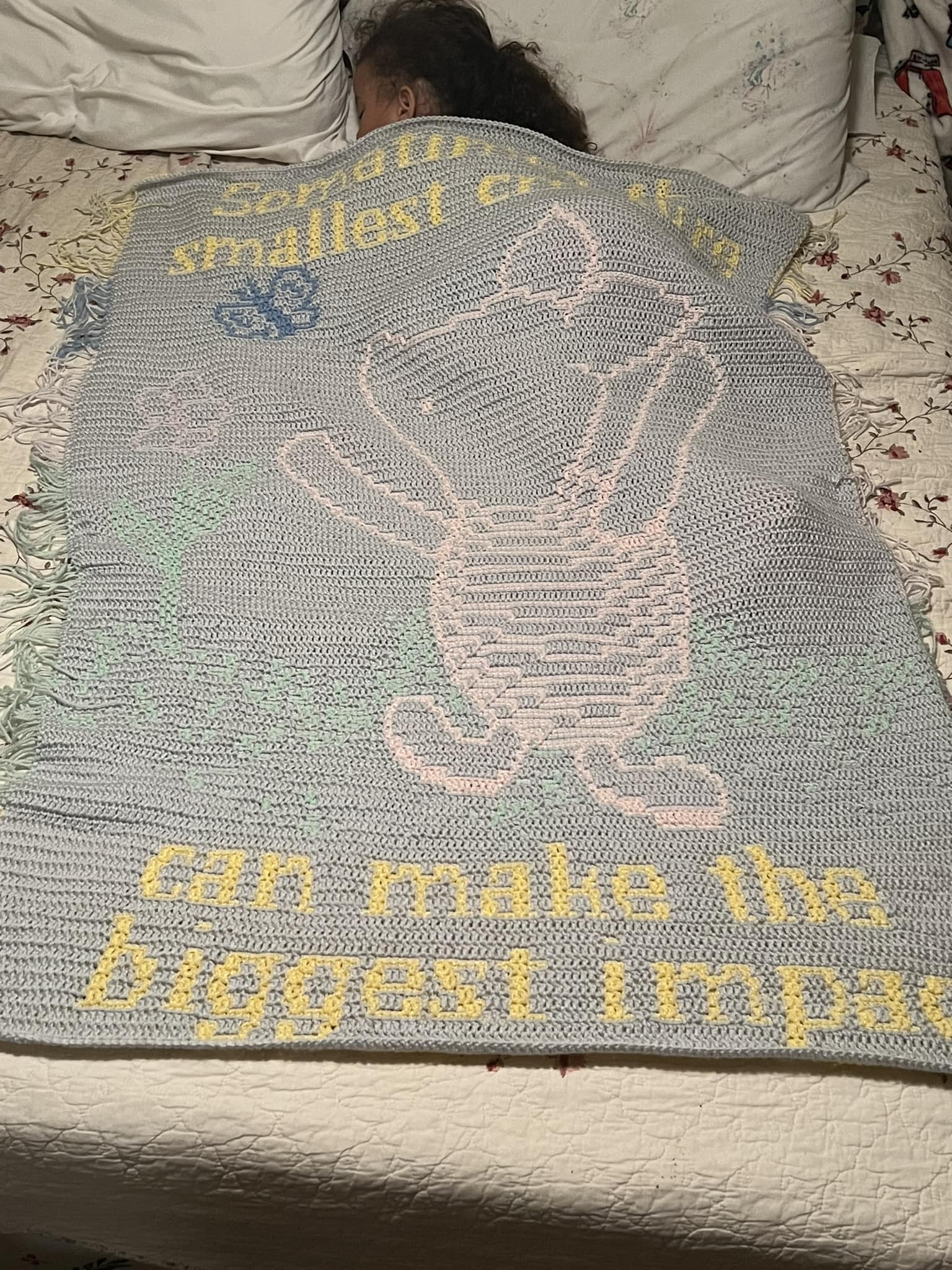 Classic Pooh - Piglet's Big Impact Mosaic Crochet Pattern - Image 3