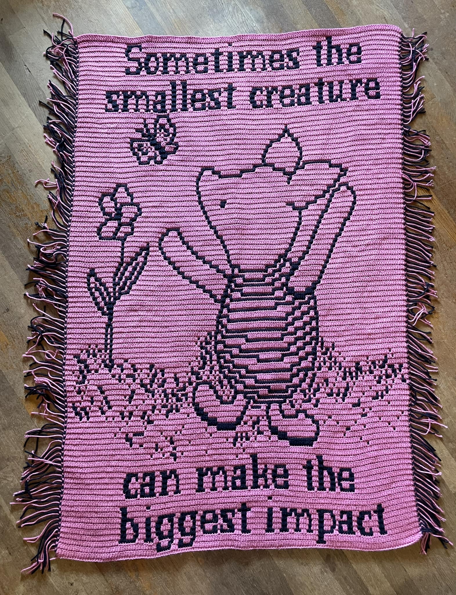 Classic Pooh - Piglet's Big Impact Mosaic Crochet Pattern