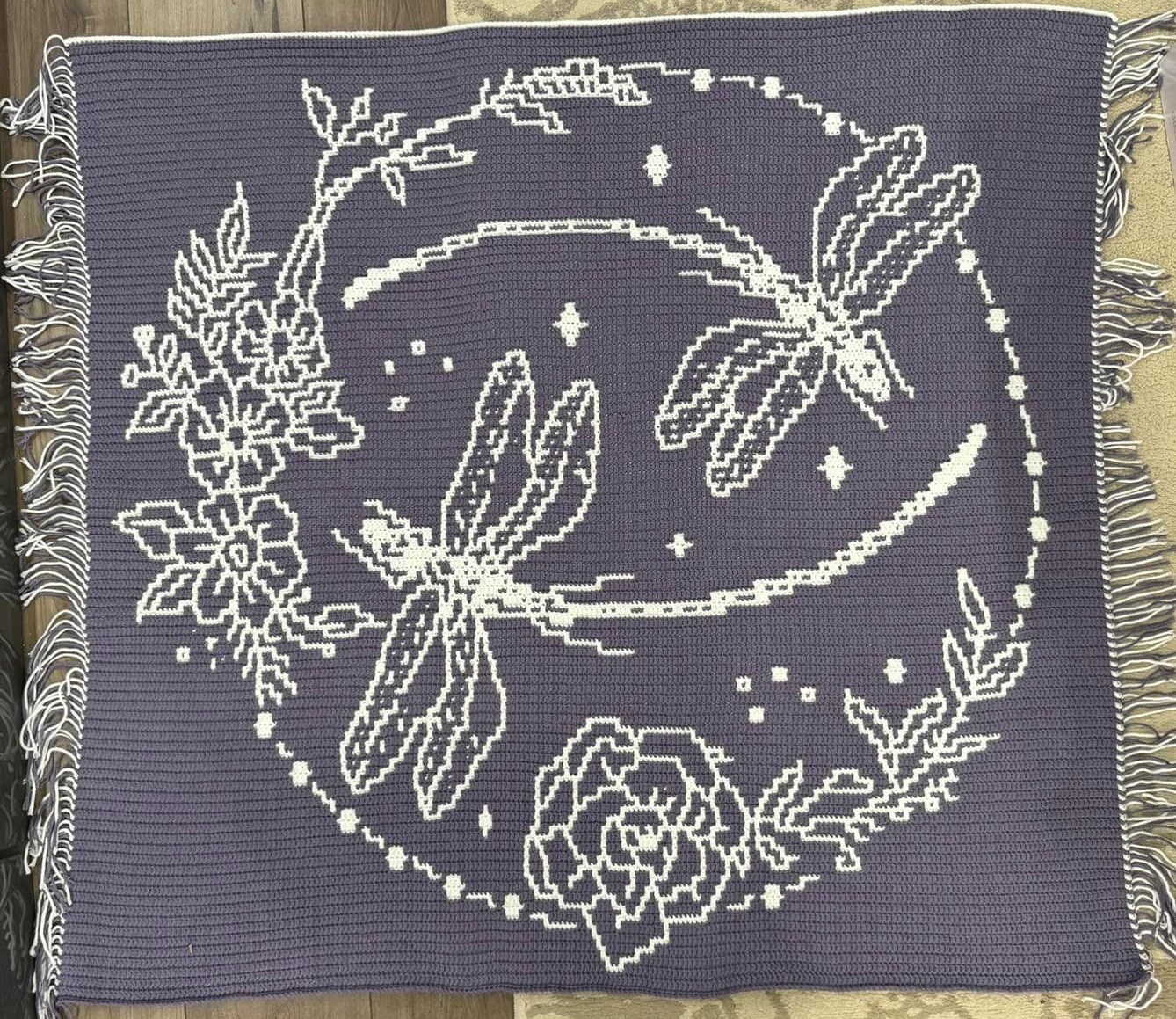 Dance of the Dragonflies Mosaic Crochet Pattern - Image 10