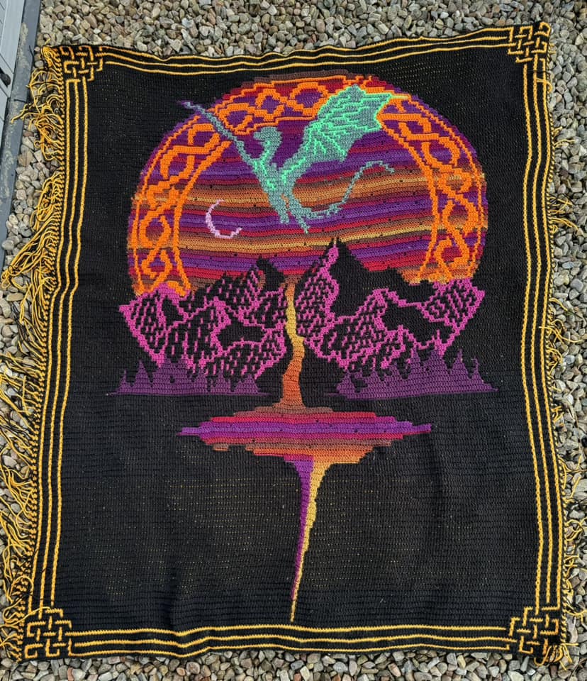 Flight of Fantasy Mosaic Crochet Pattern - Image 5