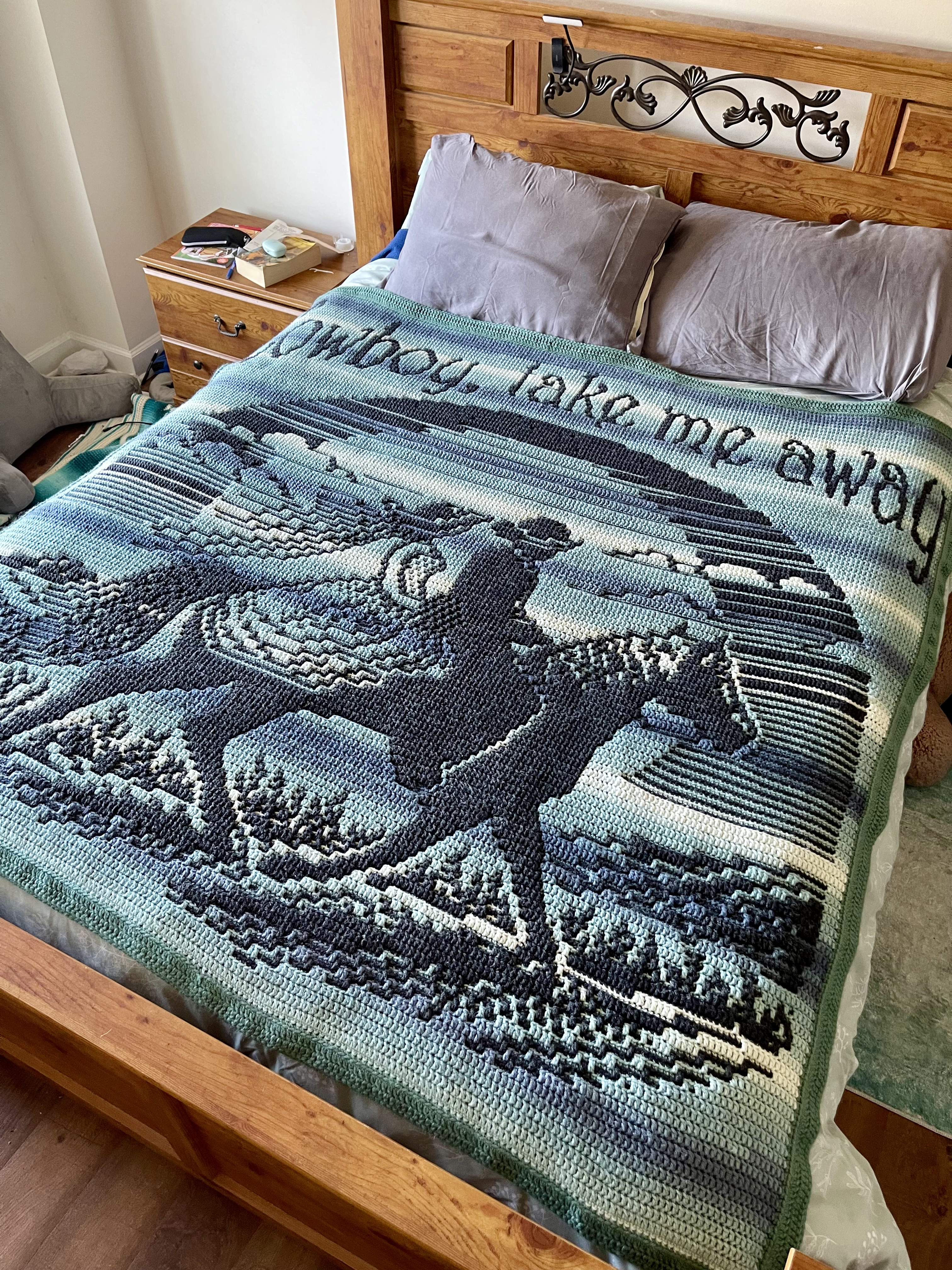 Cowboy Take Me Away Mosaic Crochet Pattern - Image 6