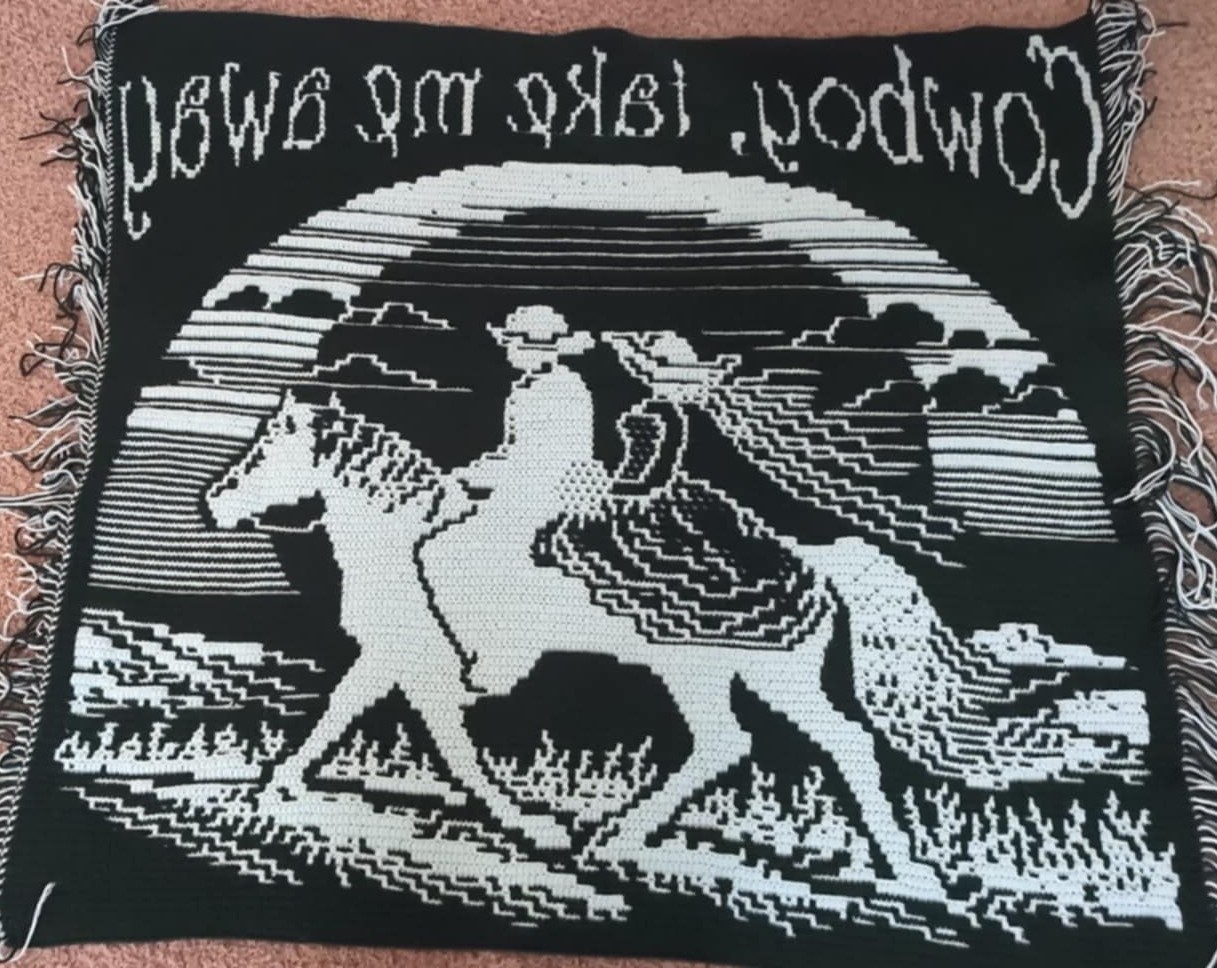 Cowboy Take Me Away Mosaic Crochet Pattern - Image 9