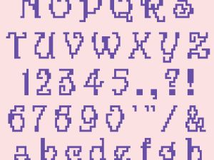 Royal Alphabet Mosaic Crochet Pattern