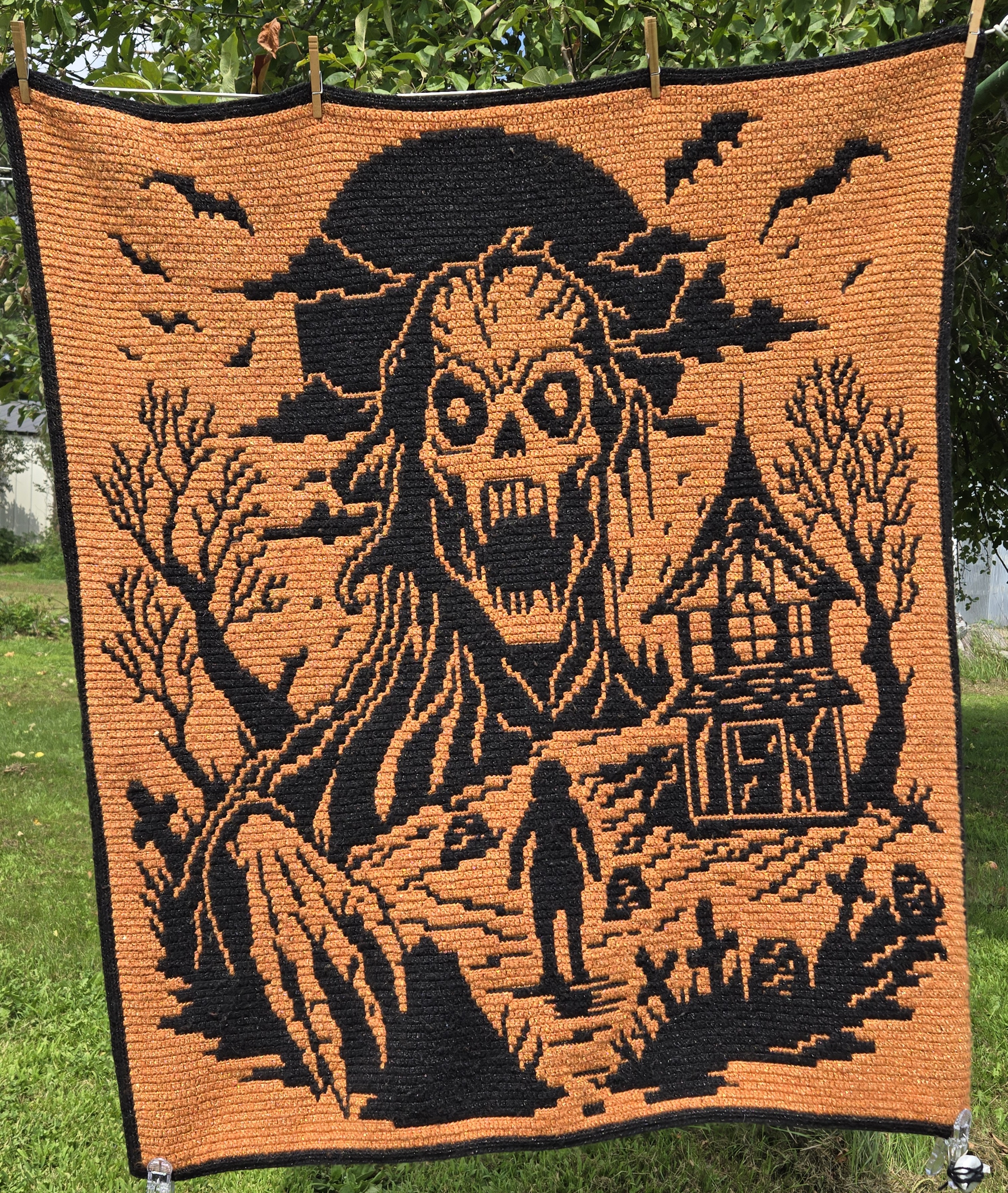 Fright Night Halloween Mosaic Crochet Pattern - Image 4