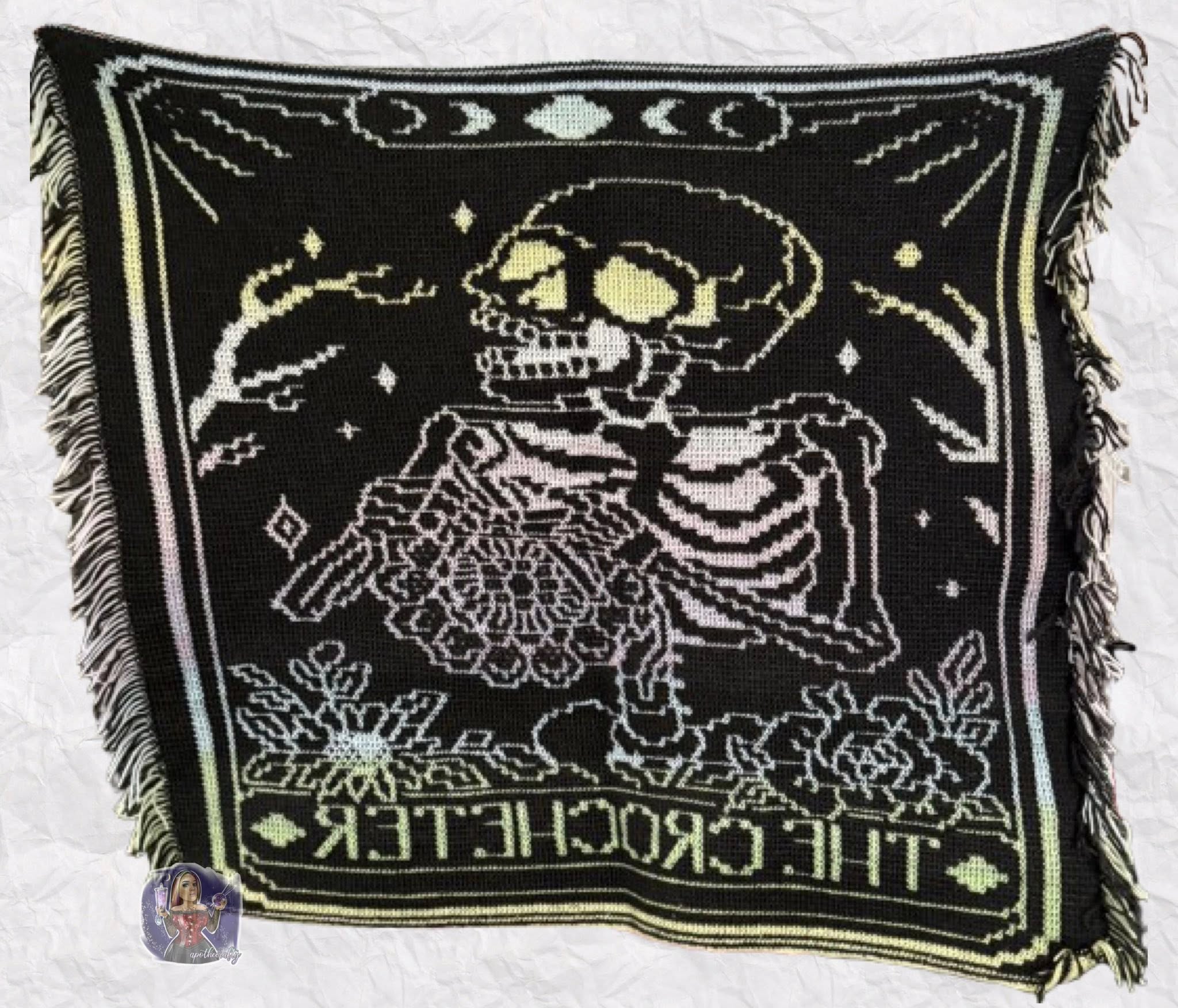 The Crocheter Tarot Overlay Mosaic Crochet Pattern - Image 9