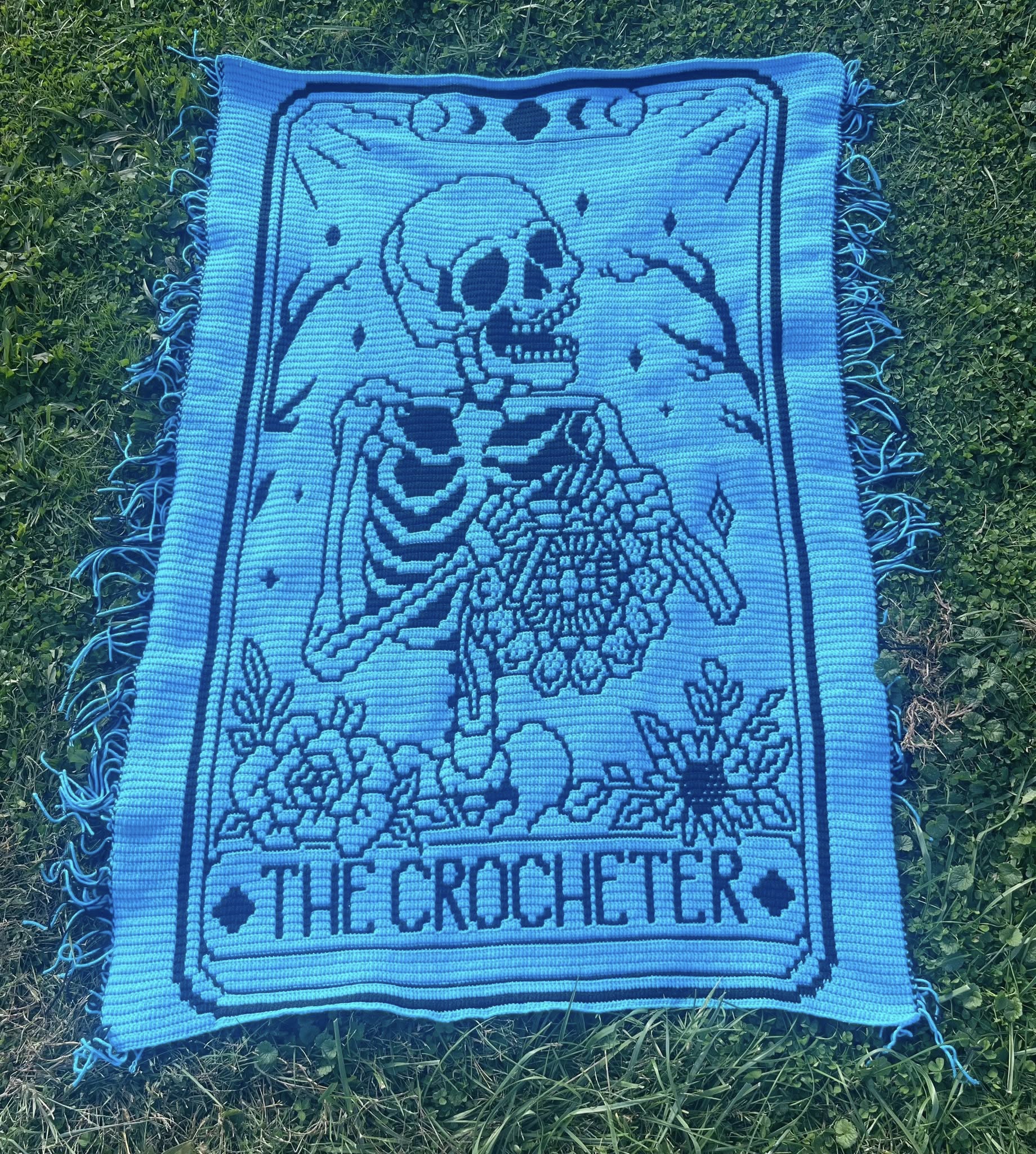 The Crocheter Tarot Overlay Mosaic Crochet Pattern - Image 3