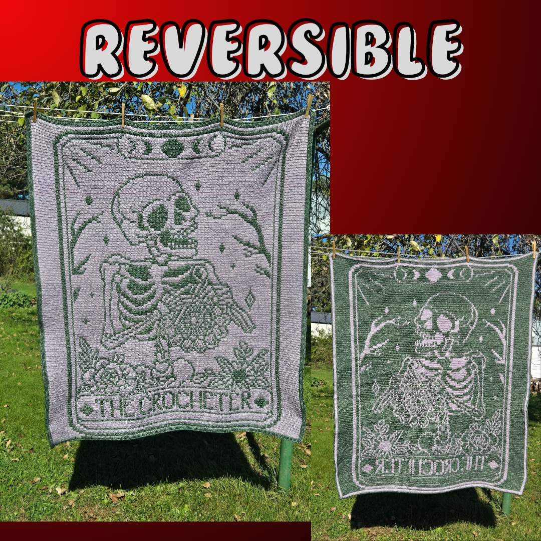 The Crocheter Tarot Overlay Mosaic Crochet Pattern - Image 2