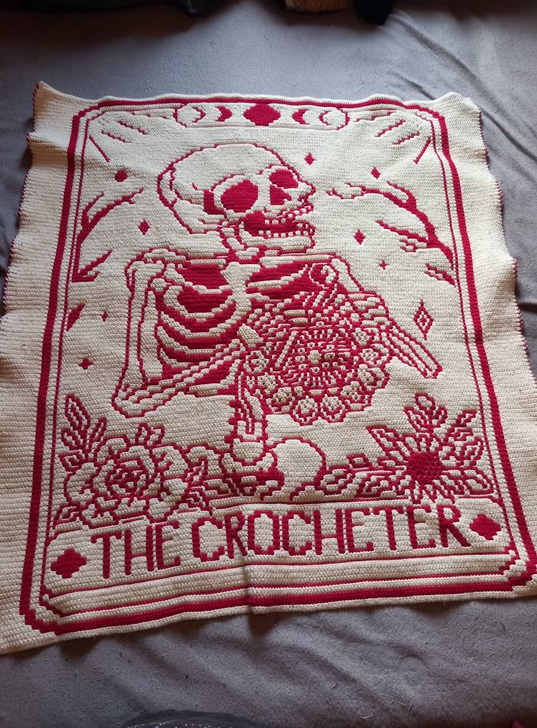 The Crocheter Tarot Overlay Mosaic Crochet Pattern - Image 5