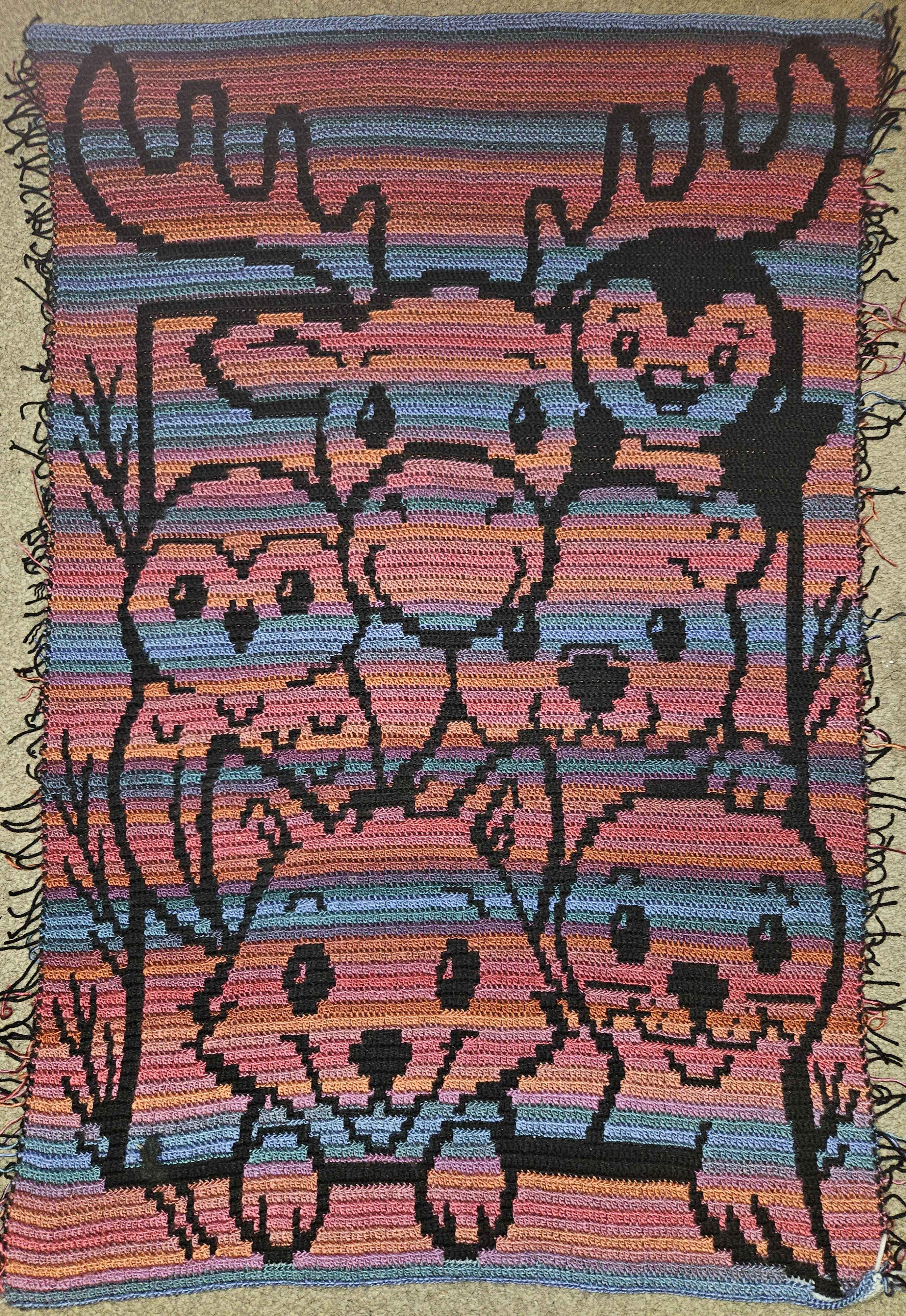 Arctic Animals Mosaic Crochet Baby Blanket Pattern - Image 5