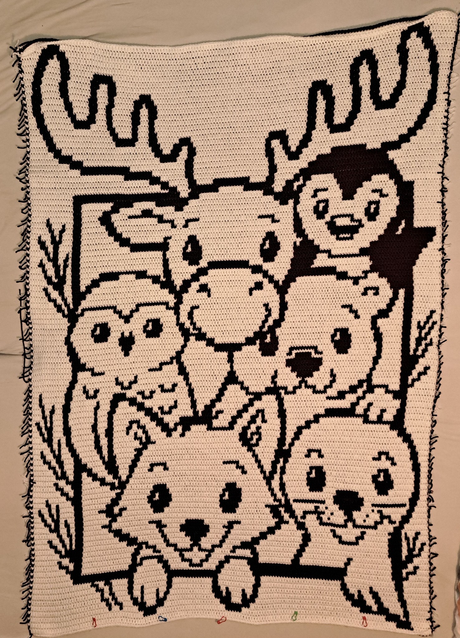 Arctic Animals Mosaic Crochet Baby Blanket Pattern - Image 8