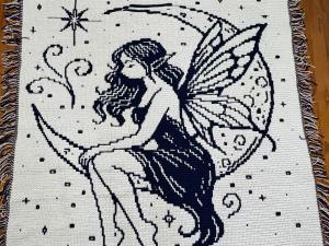 Moon Fairy Mosaic Crochet Pattern